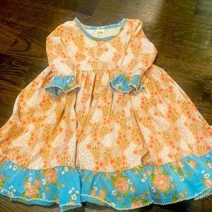 Wildflowers Easter Bunny size 4.